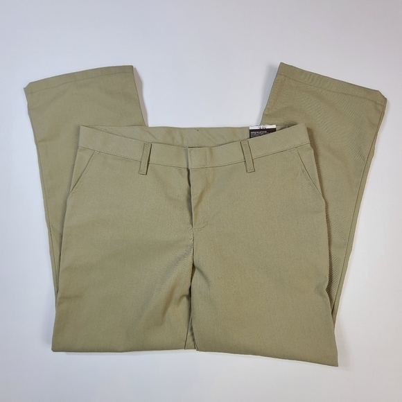 Dickies Pants Khaki Straight Leg for Women, Size 10 - Picture 10 of 13